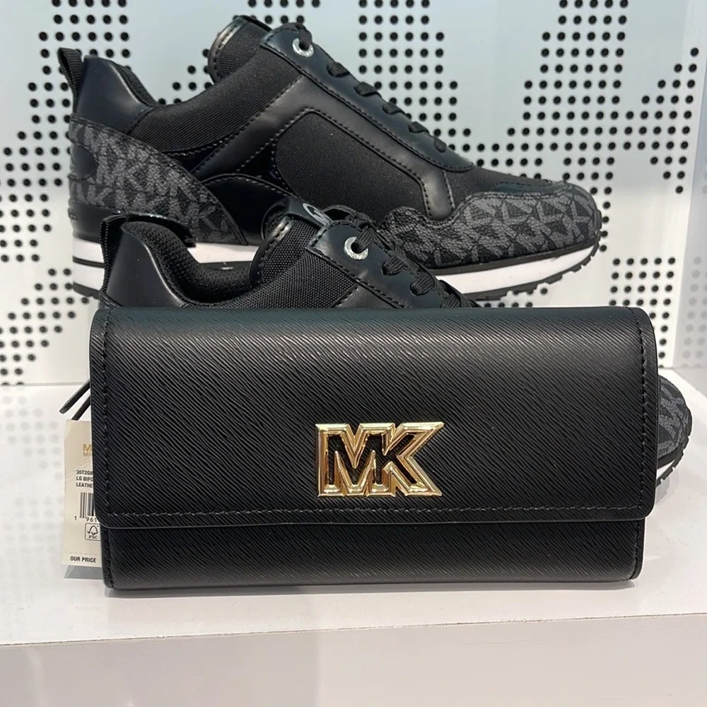 Michael Kors Mimi Large Saffiano Leather Bi-Fold Continental Wallet
Black - Picture 6 of 16